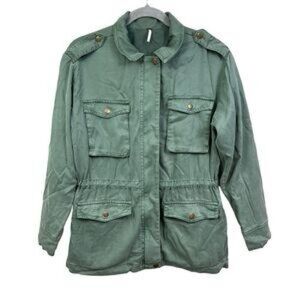 YFB Women's Green Utility Jacket
